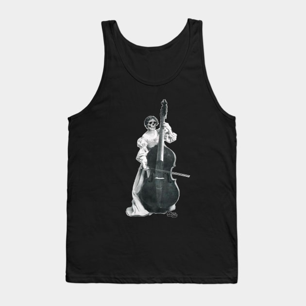 Bass Girl Tank Top by thechristianbernal